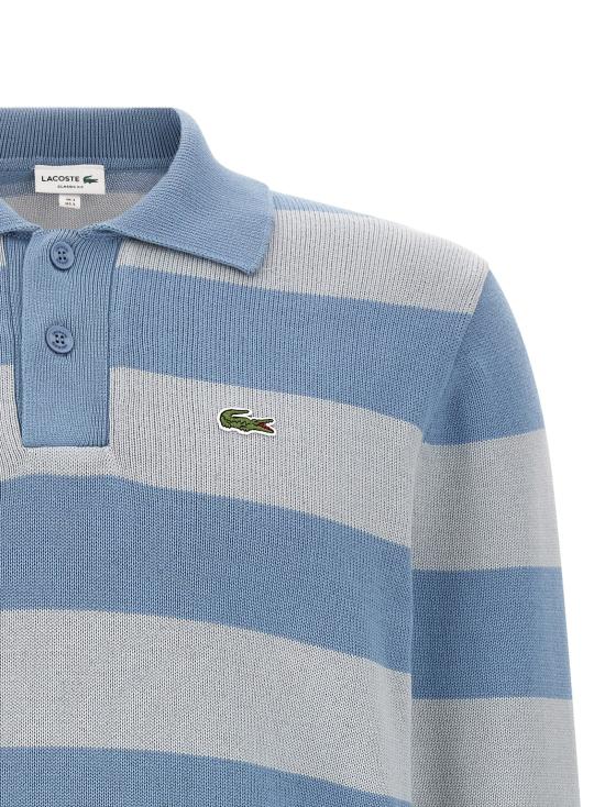 26FW 라코스테 폴로 티셔츠 면 셔츠 폴로 (연한 파란색) - LACOSTE