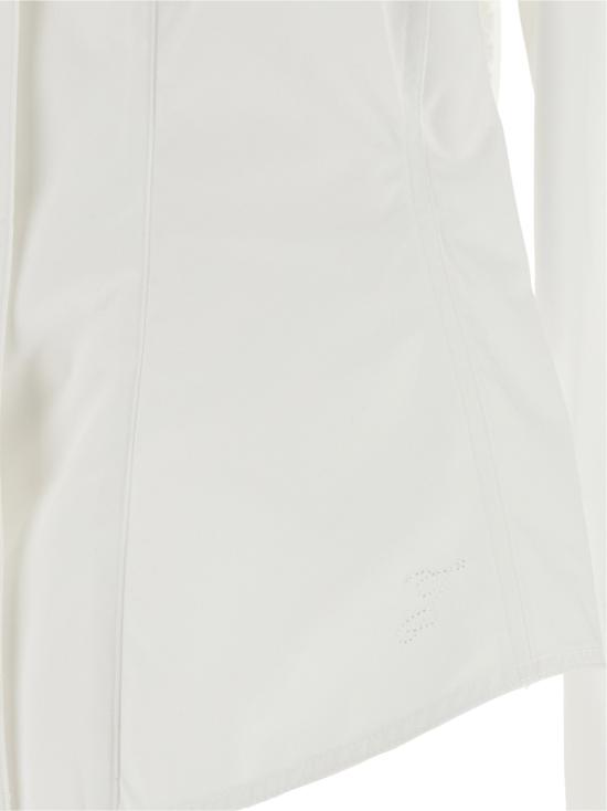 26FW 자크뮈스 블라우스/셔츠 라 셰미즈 튤립 셔츠와 블라우스 화이트 - JACQUEMUS