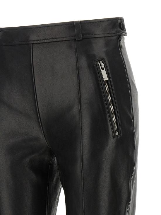 26FW 발망 레깅스 가죽 푸조  블랙 - BALMAIN