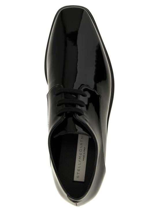 25FW 스텔라 맥카트니 힐/펌프스 모노크롬 엘리스 웨지 블랙 - STELLA MCCARTNEY