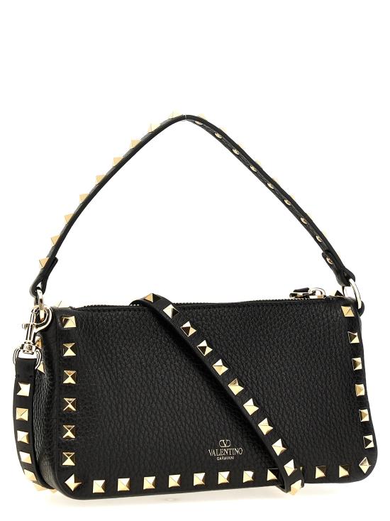 26FW 발렌티노 가라바니 숄더백 락스터드 스몰  블랙 - VALENTINO GARAVANI