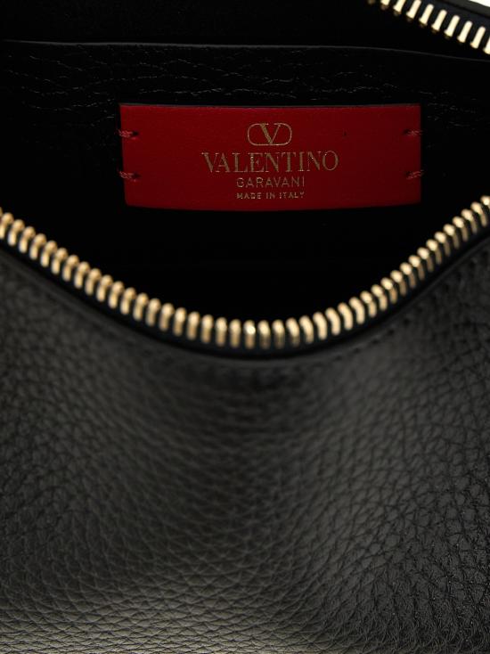 26FW 발렌티노 가라바니 숄더백 락스터드 스몰  블랙 - VALENTINO GARAVANI