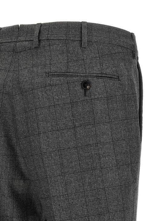 26FW 에르메네질도제냐 수트 스퀘어 플란넬 드레스  그레이 - ERMENEGILDO ZEGNA