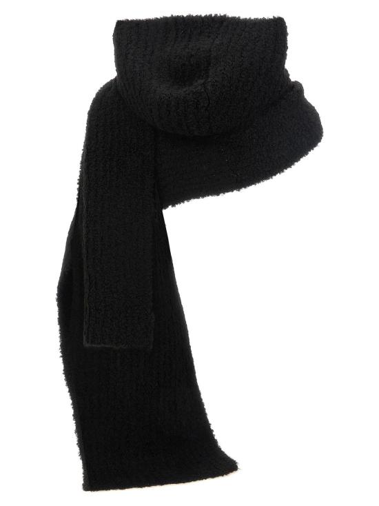  MM6 메종마르지엘라 머플러/스카프 Mm6 Maison Margiela Marabou 스카프 블랙 - MM6 MAISON MARGIELA