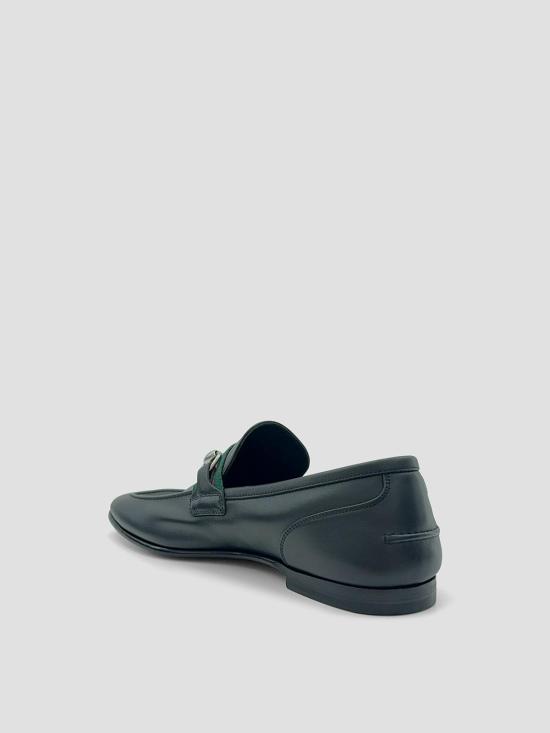 26FW 구찌 코모 홀스빗 레더 로퍼 874936AAGSM 1060 BLACK VRV - GUCCI