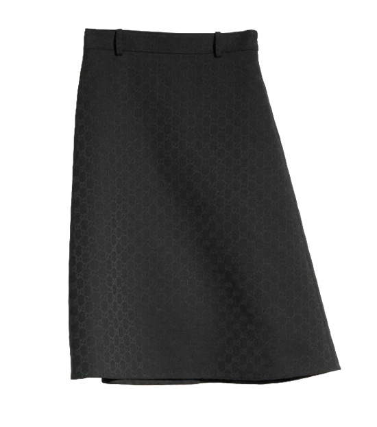 26FW 구찌 스커트 A00645ZAUSC 1000 BLACK