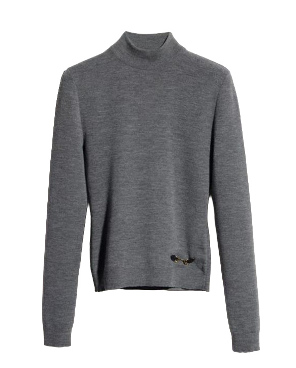 26FW 구찌 스웨터 A0064XXKFS2 1162 DARK GREY MEL MIX
