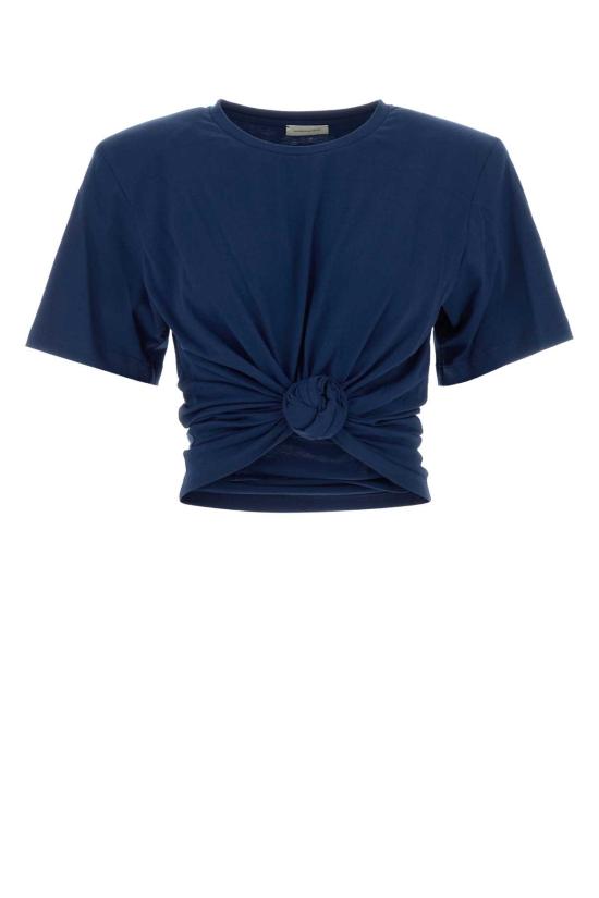 26FW 마그다뷰트림 반팔 티셔츠 173926 NAVY Blue