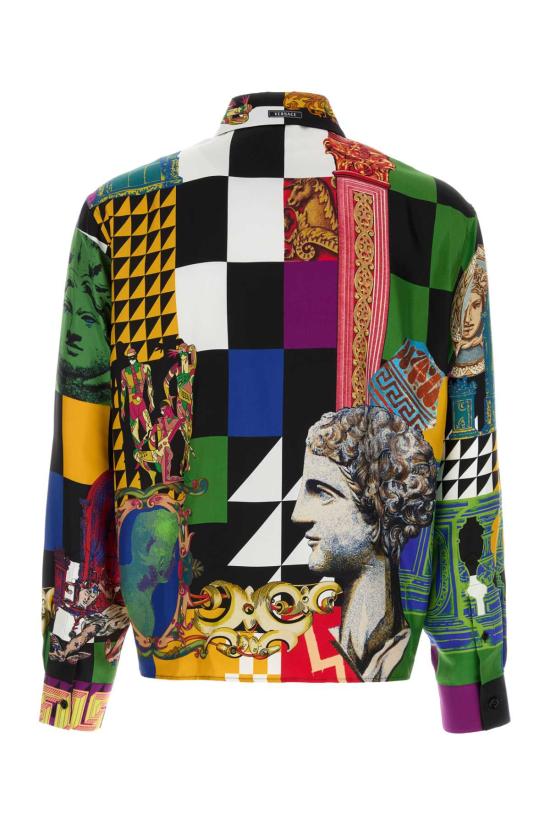 26FW 베르사체 긴팔 셔츠 10245201A19270 5X000 MULTICOLOR - VERSACE