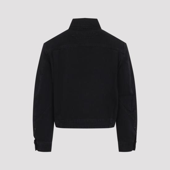 26FW 자크뮈스 데님 자켓 OUM00055AD00039 990 BLACK DOM - JACQUEMUS