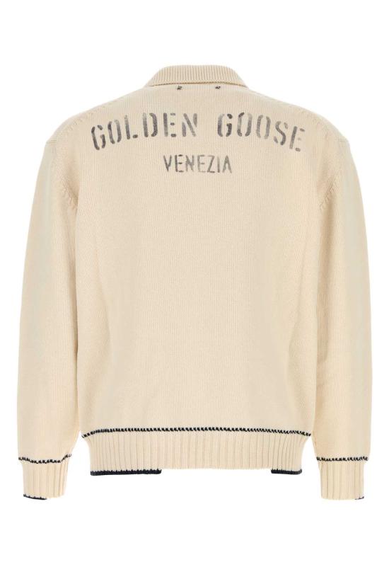 26FW 골든구스 니트웨어 GMP02822 P002674 11560 WHITE DOM - GOLDEN GOOSE