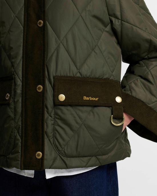 26FW 바버 자켓 LQU1933 LQU OL71 OLIVE SHADOW CLASSIC - BARBOUR