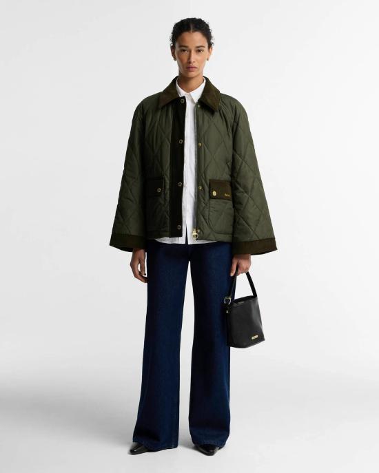26FW 바버 자켓 LQU1933 LQU OL71 OLIVE SHADOW CLASSIC - BARBOUR