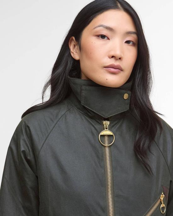 26FW 바버 알린 왁스 재킷 LWX1482 LWX OL52 FERN ANCIENT - BARBOUR