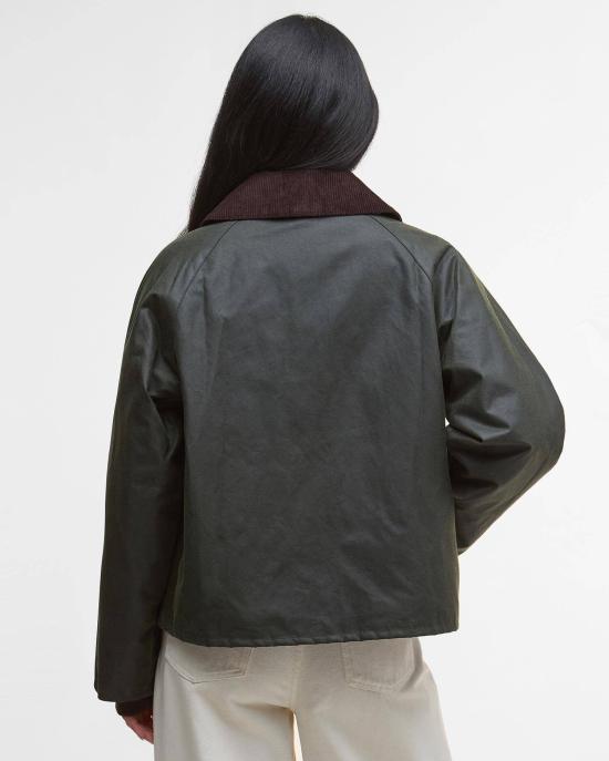 26FW 바버 알린 왁스 재킷 LWX1482 LWX OL52 FERN ANCIENT - BARBOUR