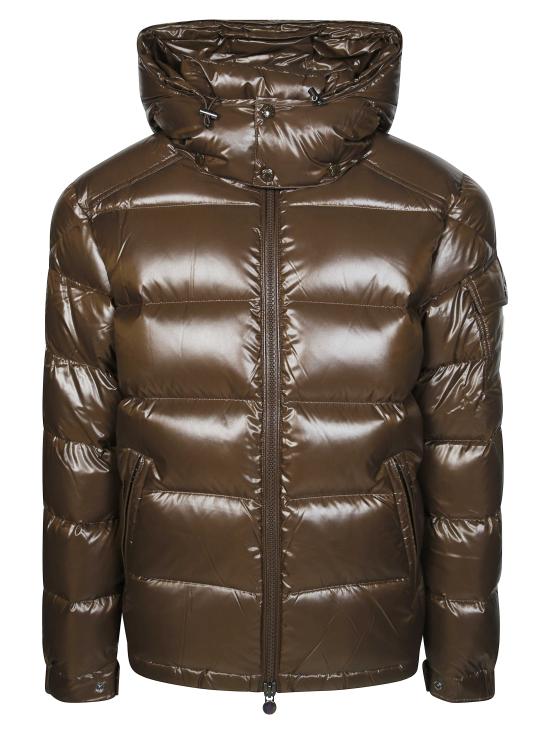 26FW 몽클레어 마야 후드 쇼트 다운 패딩 L20911A5360068950 261 MARRONE