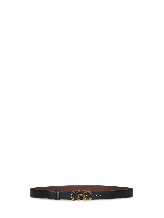  살바토레 페라가모 벨트 페라가모 간치니 리버서블  브라운 - SALVATORE FERRAGAMO