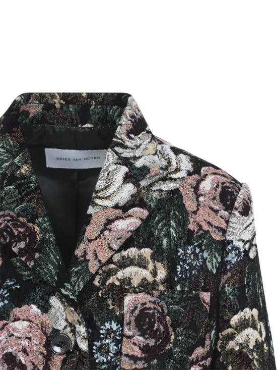 26FW 드리스 반 노튼 자켓 2620104034152 BLACK 900 - DRIES VAN NOTEN