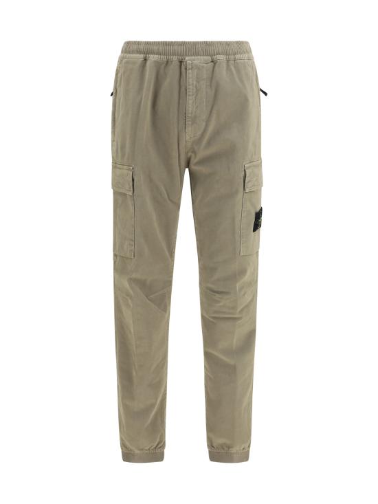 26FW 스톤 아일랜드 와펜 패치 테이퍼드 팬츠 L2S153100033S00L1 V015G MILITARY GREEN