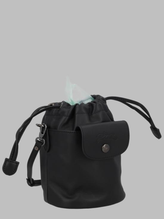  롱샴 가방 르 플리아쥬 엑스트라 버킷 백 블랙 - LONGCHAMP