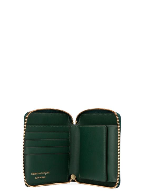 26FW 꼼데가르송 명함지갑 아레칼프 - SA2100 지갑 및 카드 홀더 (녹색) - COMME DES GARCONS