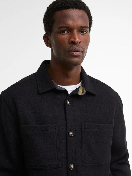 26FW 바버 셔츠 MOS0510 MOS NY72 NAVY MARL - BARBOUR