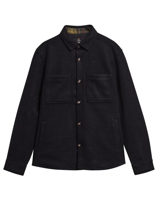26FW 바버 셔츠 MOS0510 MOS NY72 NAVY MARL