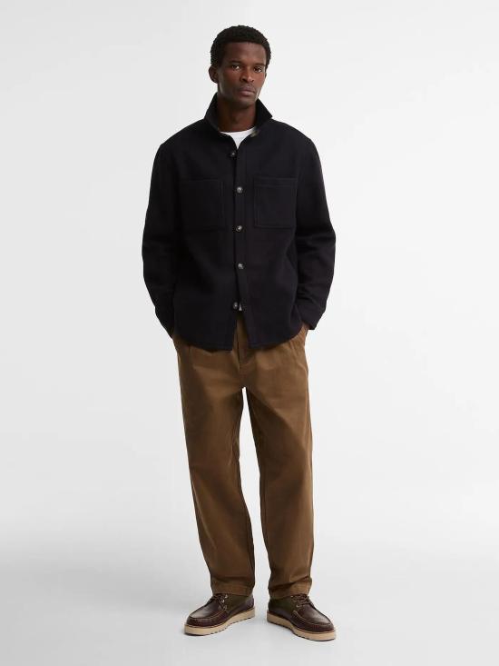 26FW 바버 셔츠 MOS0510 MOS NY72 NAVY MARL - BARBOUR