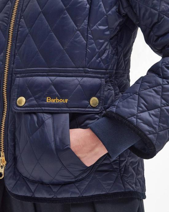26FW 바버 비드넬 피티드 퀼티드 재킷 LQU1765 LQU NY71 BLUE - BARBOUR