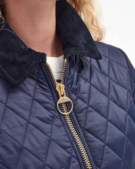 26FW 바버 비드넬 피티드 퀼티드 재킷 LQU1765 LQU NY71 BLUE - BARBOUR