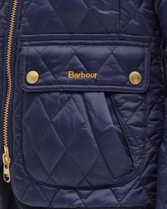 26FW 바버 비드넬 피티드 퀼티드 재킷 LQU1765 LQU NY71 BLUE - BARBOUR
