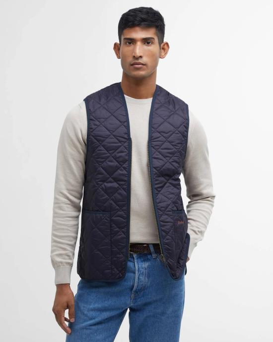 26FW 바버 퀼티드 집 라이너 MLI0001 MLI NY91 NAVY DRESS - BARBOUR