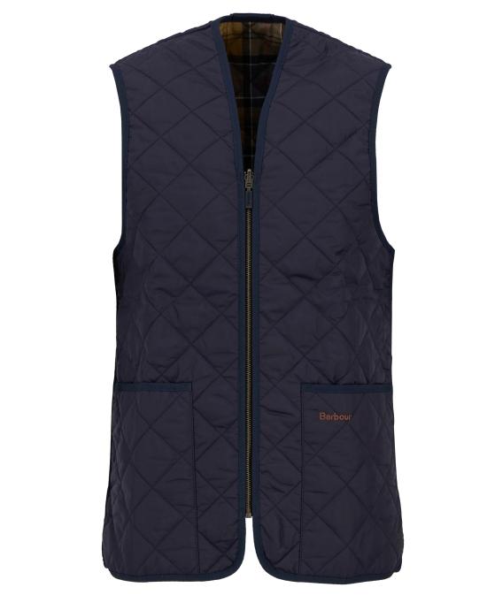 26FW 바버 퀼티드 집 라이너 MLI0001 MLI NY91 NAVY DRESS