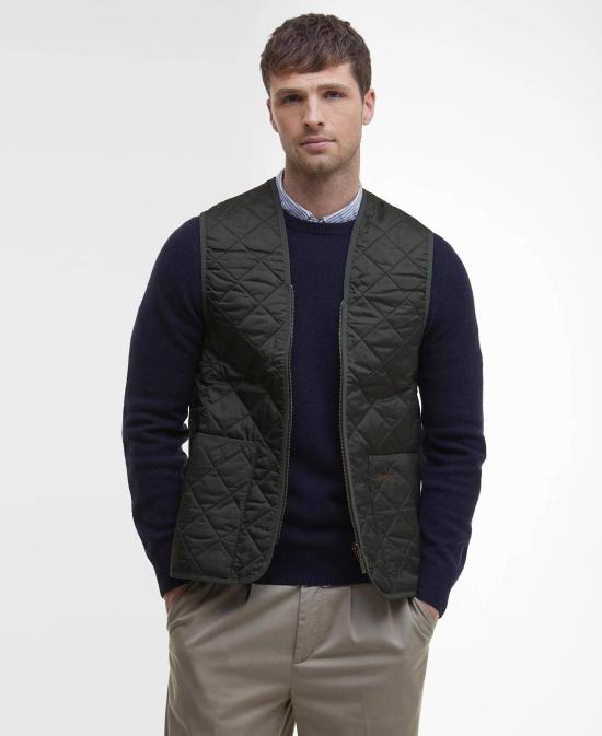 26FW 바버 퀼티드 집 라이너 MLI0001 MLI GN92 OLIVE CLASSIC - BARBOUR