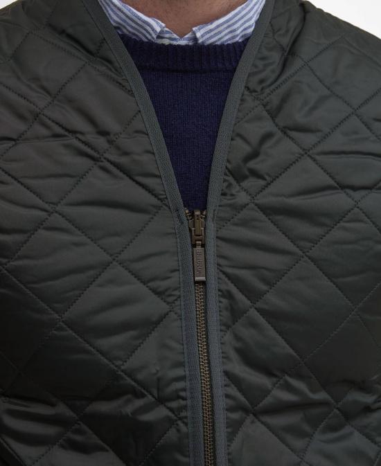 26FW 바버 퀼티드 집 라이너 MLI0001 MLI GN92 OLIVE CLASSIC - BARBOUR