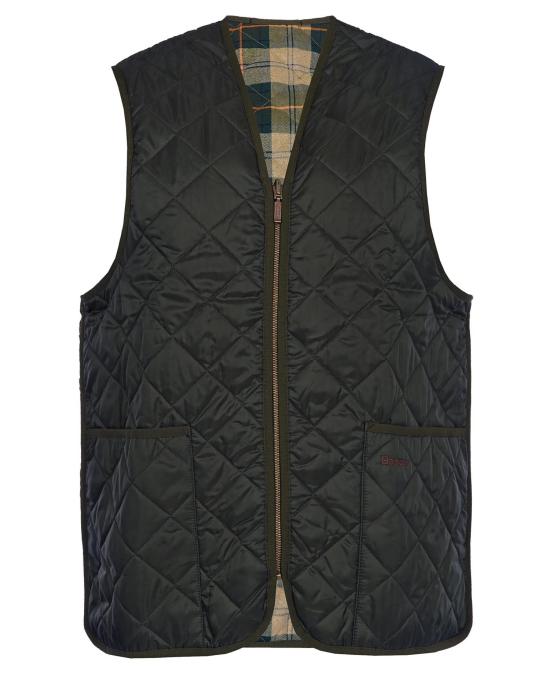 26FW 바버 퀼티드 집 라이너 MLI0001 MLI GN92 OLIVE CLASSIC