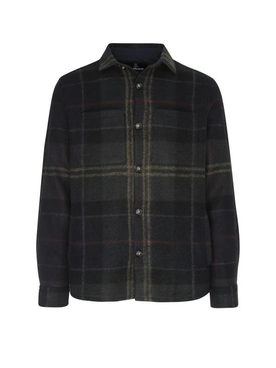 26FW 바버 긴팔 셔츠 MOS0511 MOS TN43 SHADOW CLASSIC TARTAN