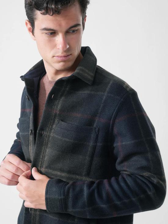 26FW 바버 긴팔 셔츠 MOS0511 MOS TN43 SHADOW CLASSIC TARTAN - BARBOUR
