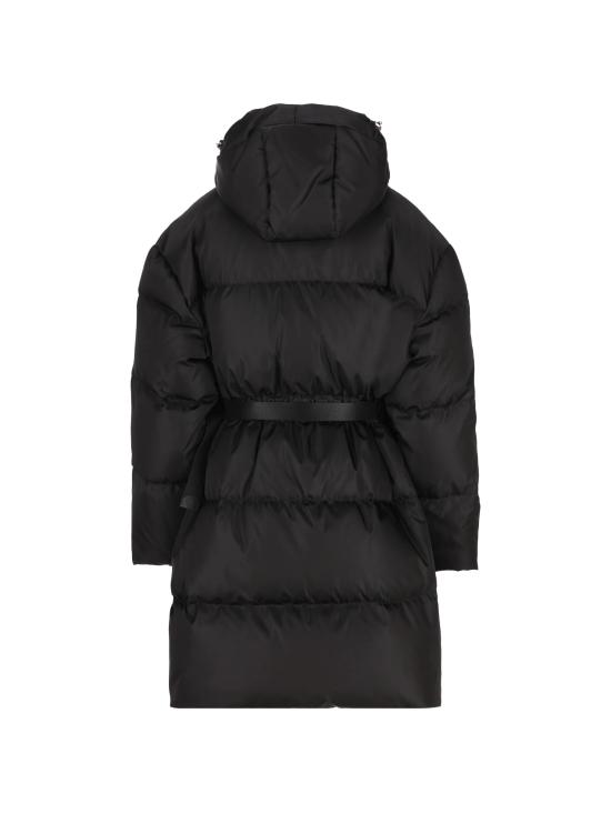 26FW 프라다 리나일론 벨티드 롱 다운 재킷 29Y395 1WQ8 F0002 BLACK DOM - PRADA