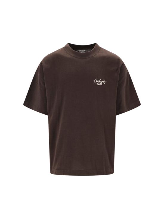 26FW 칼하트 WIP 반팔 티셔츠 I033828 3XBXX BROWN