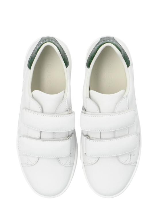  [키즈] 구찌 슈즈 키즈 가죽 송아지 가죽 스니커즈 멀티컬러 - GUCCI
