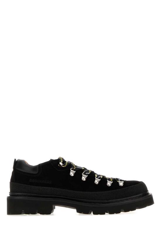  디스퀘어드2 스니커즈 Dsquared2 블랙 스웨이드 레이스업  네로