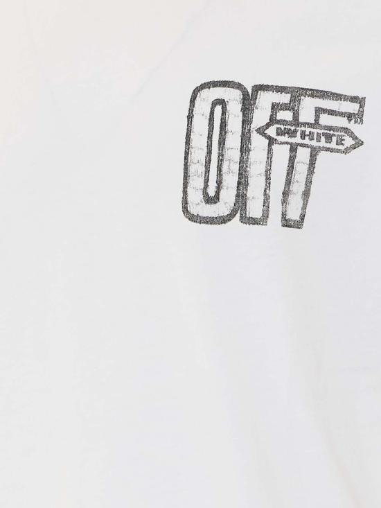 26FW 오프화이트 반팔 티셔츠 OMAA120F26JER00Y100 WHITE - OFF WHITE