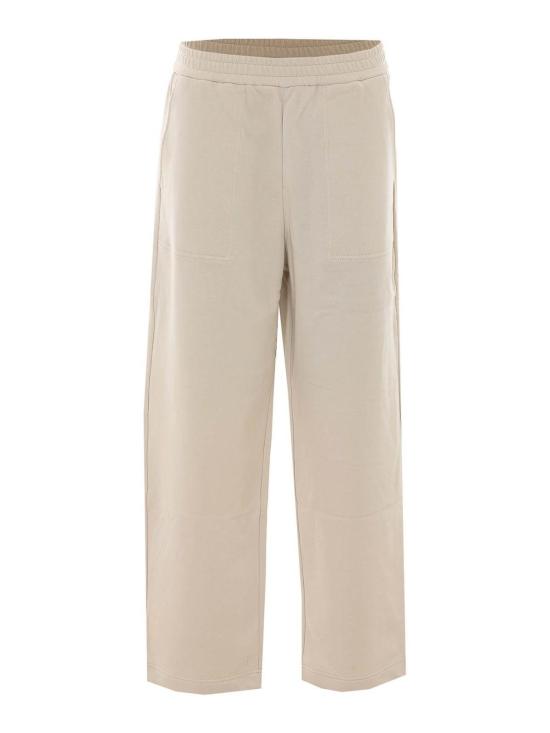 26FW 브루넬로 쿠치넬리 트레이닝/조거 팬츠 MN05NB2X99C9443 WHITE