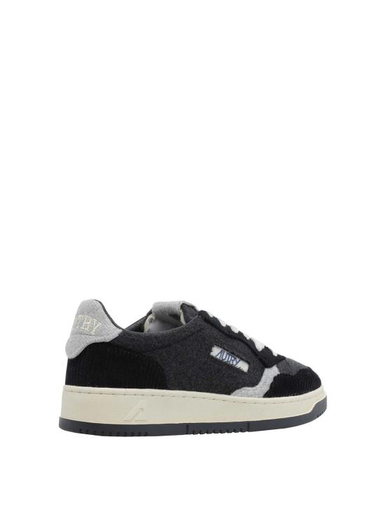 26FW 오트리 메달리스트 로우 스니커즈 AULMV104 BLACK - AUTRY