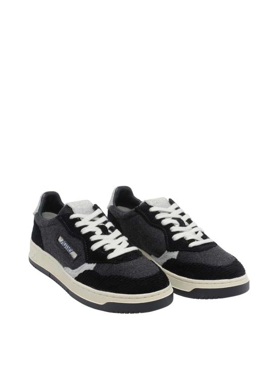 26FW 오트리 메달리스트 로우 스니커즈 AULMV104 BLACK - AUTRY