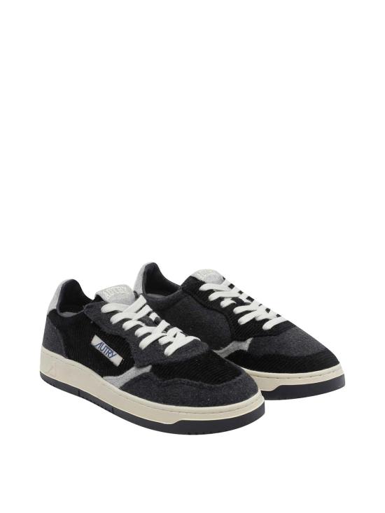 26FW 오트리 메달리스트 로우 스니커즈 AULMV102 BLACK - AUTRY