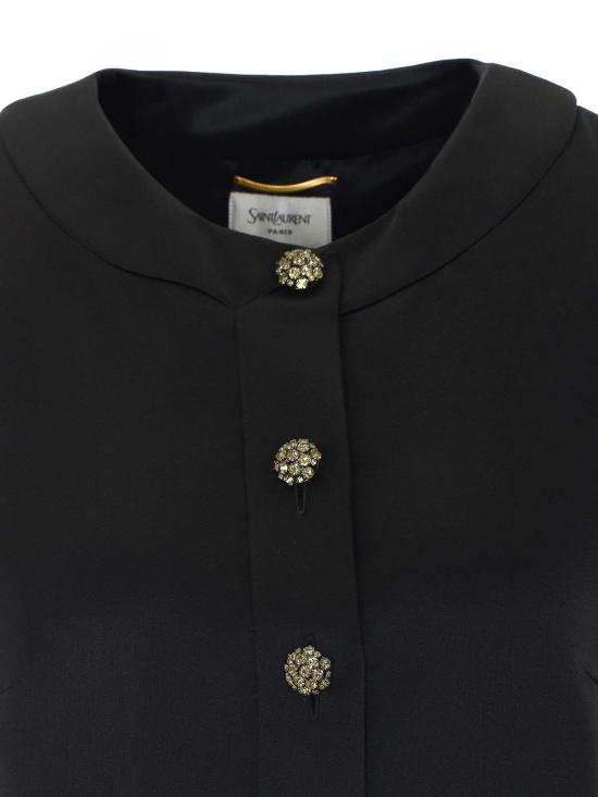 26FW 생로랑 숏팬츠 876016Y6C221000 BLACK - SAINT LAURENT
