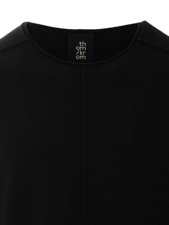 26FW 톰크롬 스웨터 MK132BLACK - THOM KROM