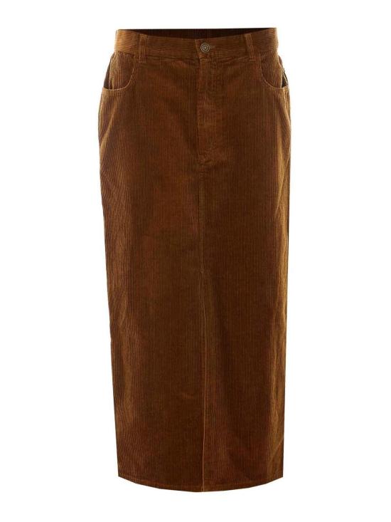 26FW 이자벨마랑에뚜왈 오달리 코듀로이 스커트 JU0408FBD3G02E50CA BROWN